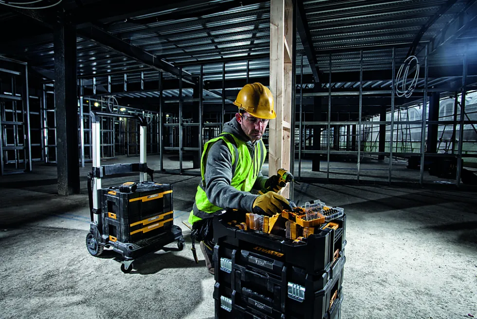 Dewalt tilbehørskoffert Caddy DT70716-QZ i t-stak