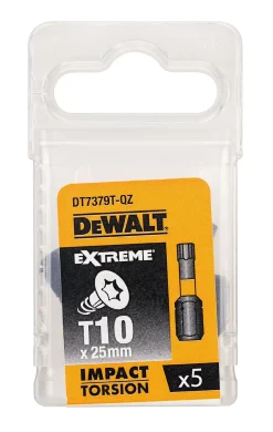 Dewalt Torx T10 Torsion Bits 25mm 5 stk DT7379T