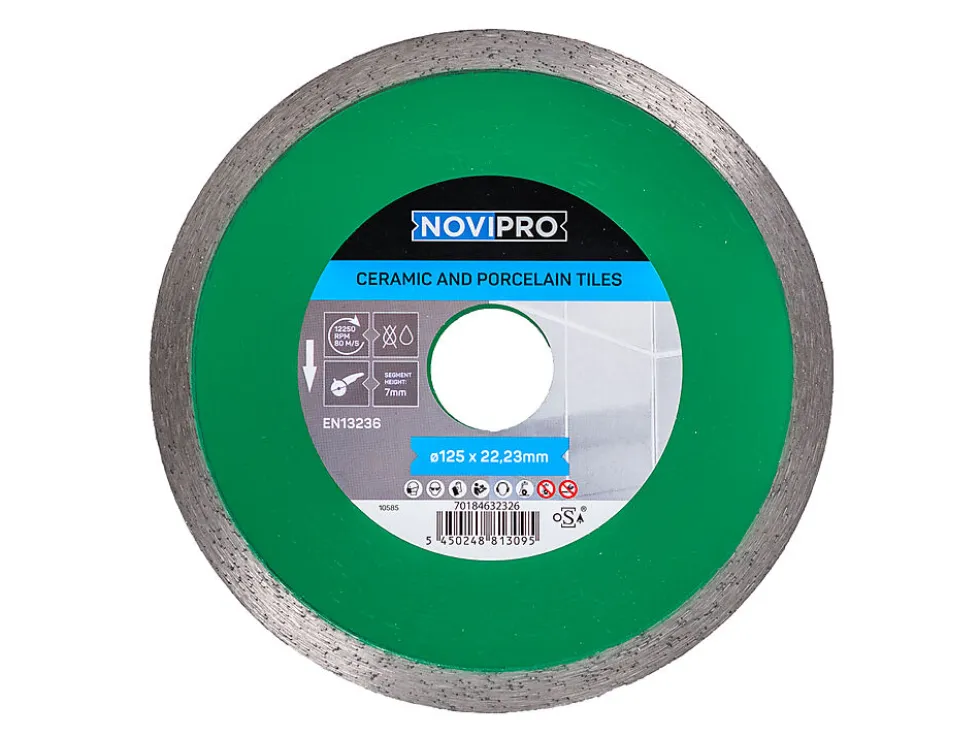 Diamantblad vinkelsliper flis 125x22,23 mm