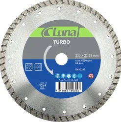 Diamantblad 180x7x2,5x22 tur