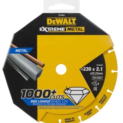 Diamantskive DT40255, 230x22, 23x1,3 mm