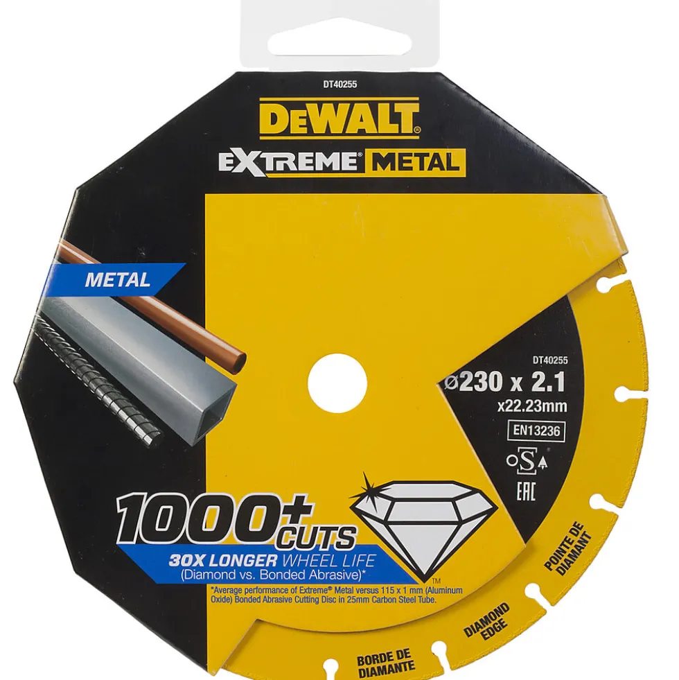 Diamantskive DT40255, 230x22, 23x1,3 mm