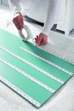 Dobbeltsidig tape hvit 5 m x19 mm