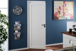 Dørbl purity 01l 7x21 hvit foliert fyllingsdør 1 speil