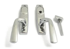 Dørhåndtak sett til balkong Copenhagen krom
