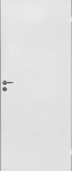 Dør id slett massiv 100x210 v