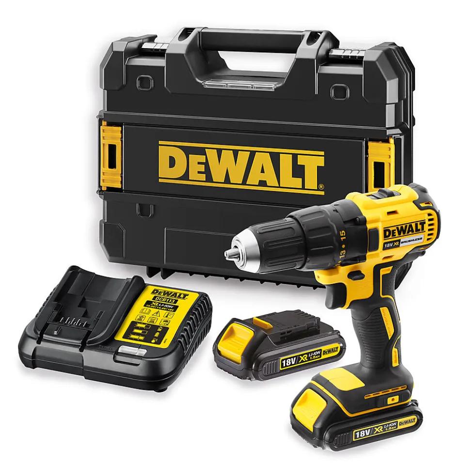 Drill 18V DCD777S2T 2X1,5AH