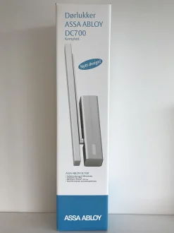 Dørlukker dc700 3-6 komplett sølv