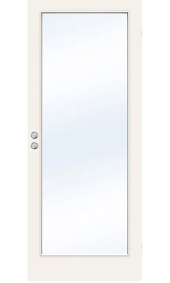 Dør sd stable gw1 10x21 hvit skyvedør klart glass