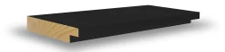 Dørsett furu utforing 18x045 mm NCS S8500N