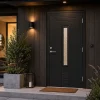 Dør yd eugenia gl 10x21h ncs m malt karm gl=glass gilje