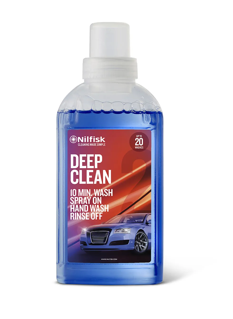 Dyprengjøring 0,5 ltr deepclean, 0,5 ltr.