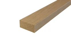 Eik 21x045 glattkant hvittonet spile i eik