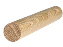 Eik 43x043x2700 rundstokk ubeh ubehandlet