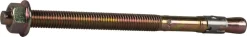 Eksp.bolt ga m10/52/149 fzb fb-25 golden anchor blankforsinket stål