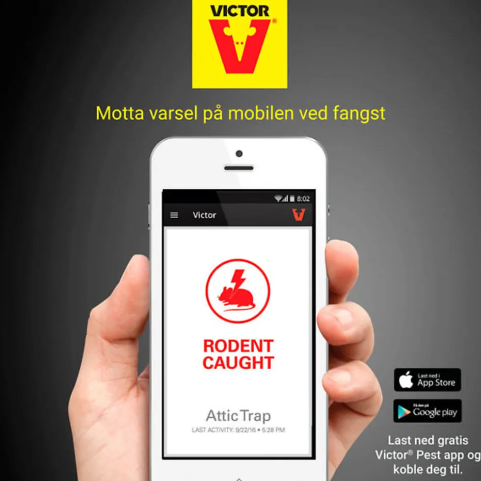 Elektrisk musefelle smart-kill Wi-Fi