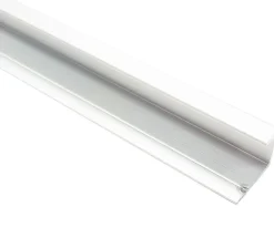 Endeprofil hvit 2,4 m lengde 2400 mm