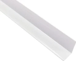 Endeprofil/l-profil hvit 2,7 alloc wall&water 2700mm