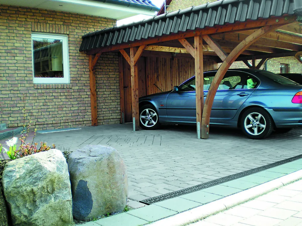 Endevegg tett euroline/hexaline produsert i plast