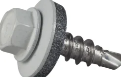 Farmerskrue BS hvit 5,5x20mm