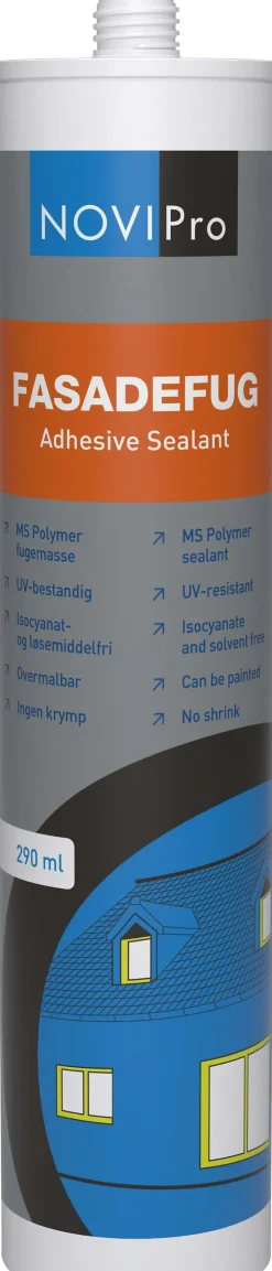 Fasadefug hvit 290 ml NY