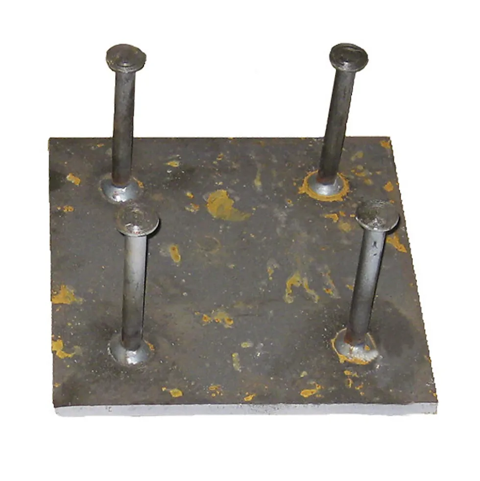 Festeplate sbkl 250/250/12 ø16