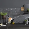 Fibo Black Marble kjøkkenpanel 3020 mm