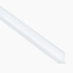 Fibo L-profil smal hvit 580mm