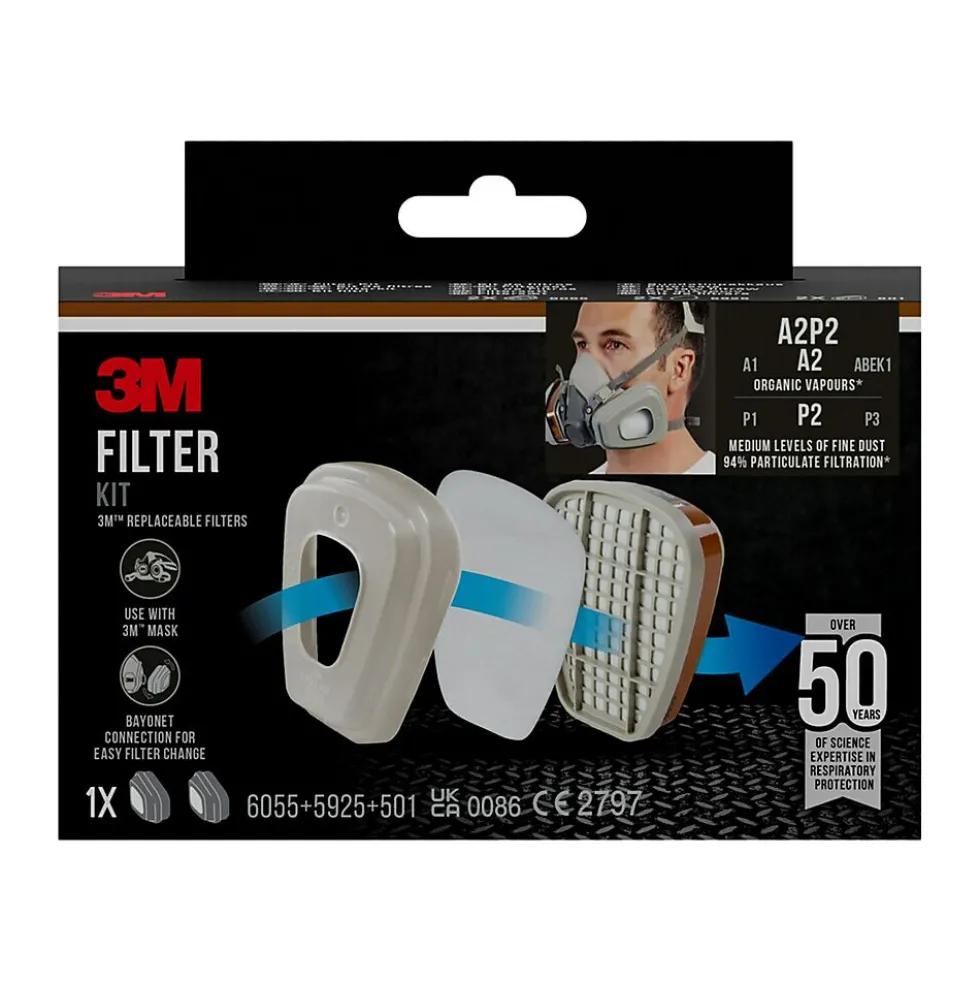 Filter 6002cr ffa2p2d lakkering og malingsarbeide. 1 sett