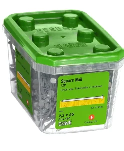 Firkantspiker 2,2x55 fzv a-460 varmforsinket