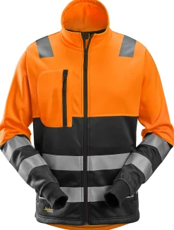 Fleecejakke 8035 oransje S