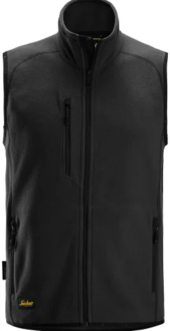 Fleecevest 8424 sort str 3XL