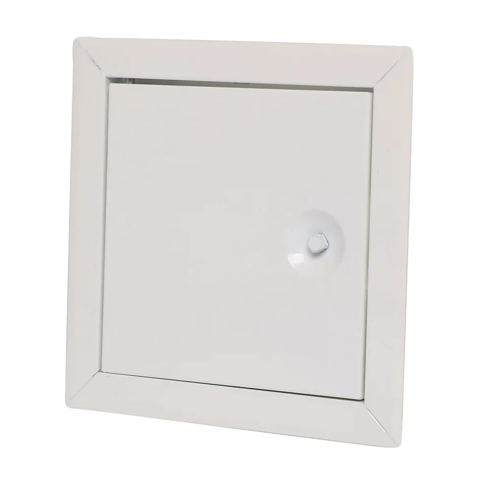Flexit inspeksjonsluke 150x150 mm hvit stål