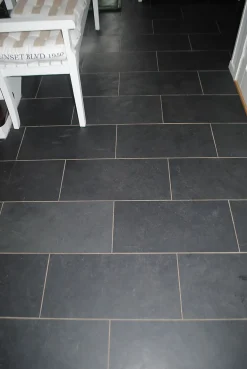 Flis skifer - sort brasil 60x30