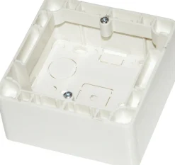 Forhøyningsramme for innfelt hvit 40 mm