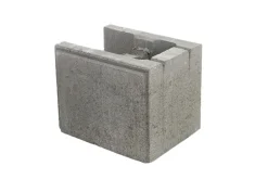 Forskalingsblokk endestein mix 30 hel/40 halv