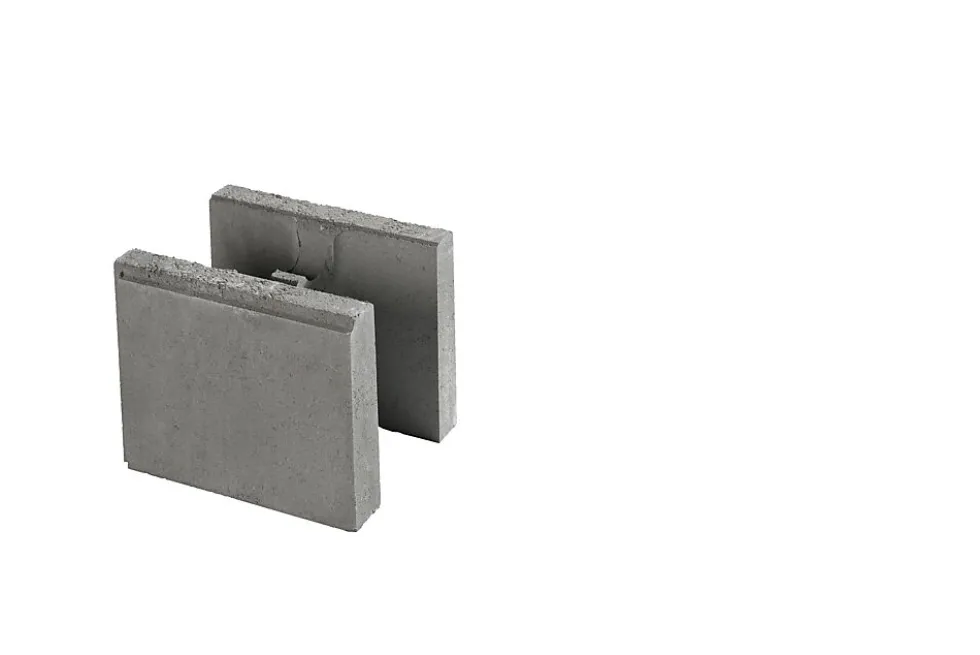 Forskalingsblokk 20 halv åpen 25x20x20cm 72stk/pall 828kg