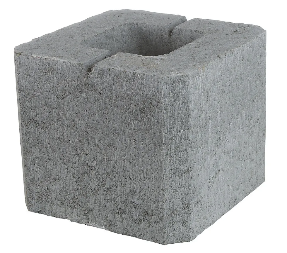 Forskalingsblokk pilarblokk 23,5x23,5x20 cm