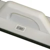 Fugebrett sort gummi 11x24cm decker