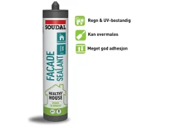 Fugemasse Healthy House Fasade Betonggrå 290ml
