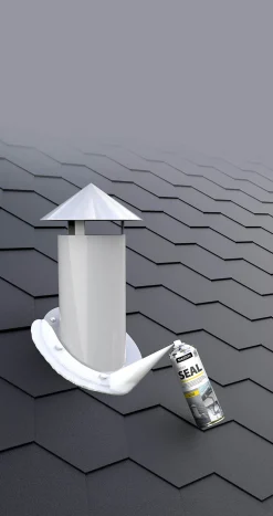 Fugemasse Spray Seal 500 ml hvit