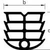 Fugeprofil klm 10 nitriflex