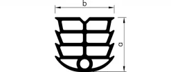 Fugeprofil klm 10 nitriflex