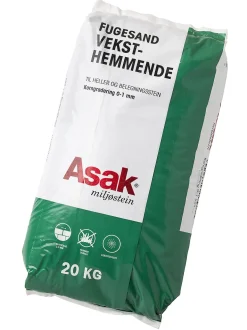 Fugesand til belegningsstein veksthemmende 25 kg
