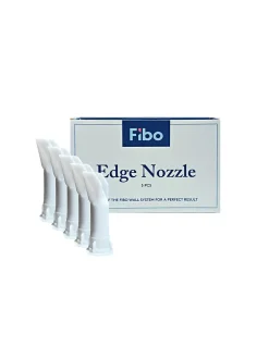 Fugetut edge nozzle