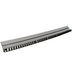 Fugleband med lufting 60 mm svart