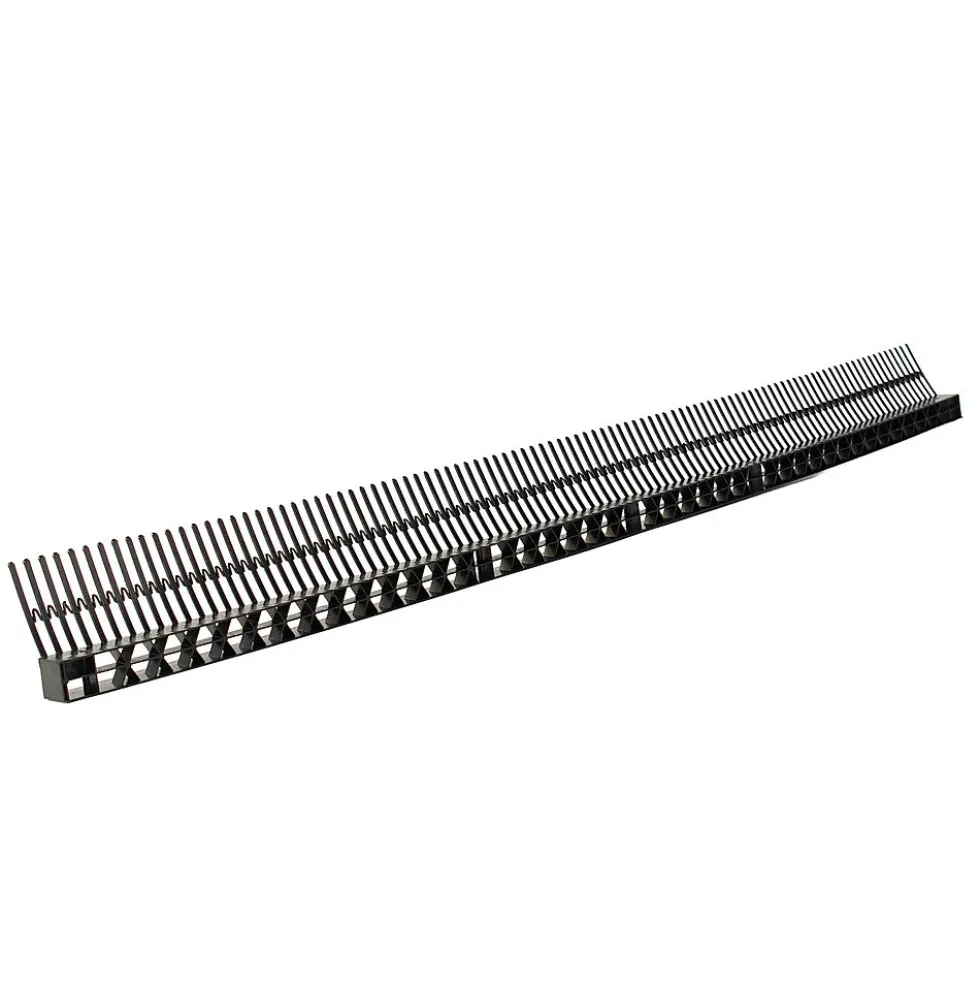 Fugleband med lufting 60 mm svart