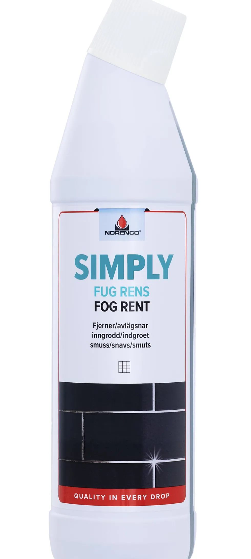 Fugrens simply 750 ml rengjør fuger