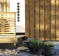 Furu 22x098x5100mm rektangulær kledning impregnert