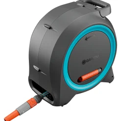 Gardena Veggslangeboks Dual 25 meter turkis